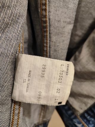 Cazadora Levis Strauss & Co original .