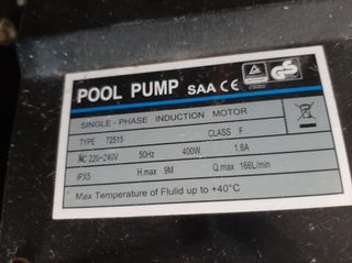 Motor piscina