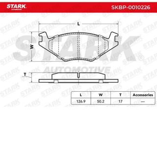 Discos freno y pastillas Stark