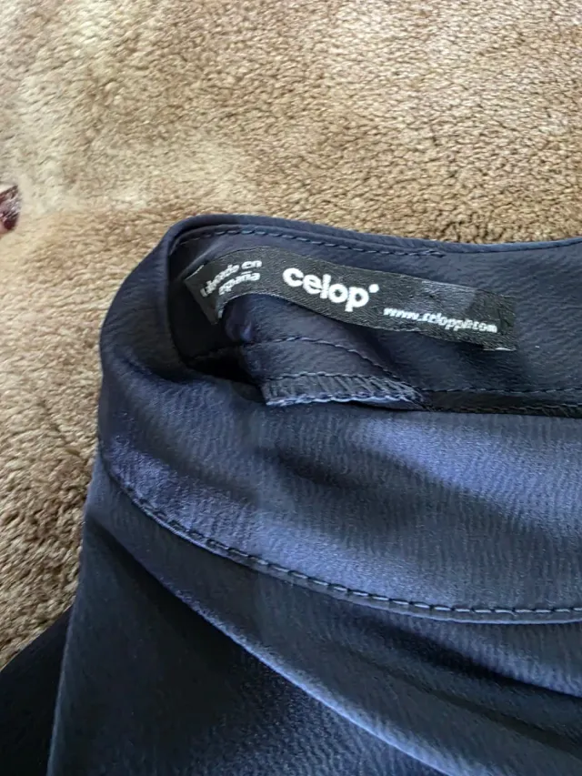 Vestido vestido azul marino