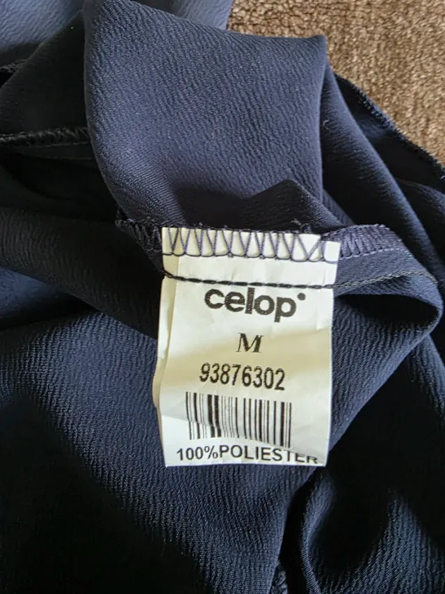 Vestido vestido azul marino