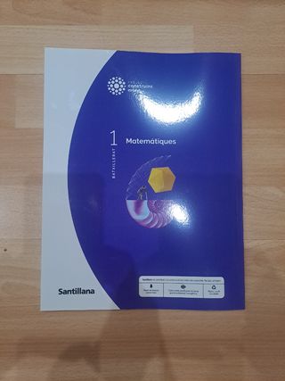 Libro matematicas Batxillerat 1