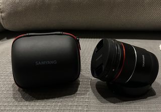 Objetivo Samyang 18mm  f2.8 para sony +filtro Bw