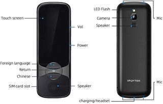 IFLYTEK Traductor Instant Smart Voice Languag