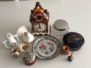 Lote figuras decoracion