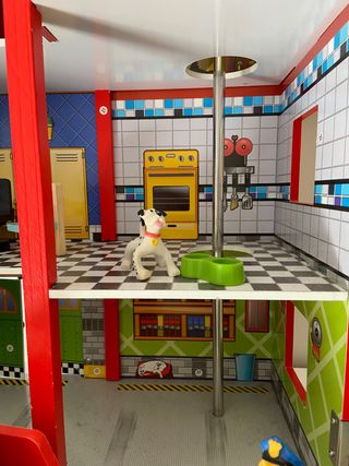 Casita de muñecas - Estaciòn de bomberos