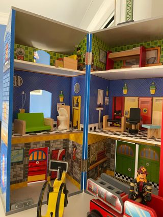 Casita de muñecas - Estaciòn de bomberos