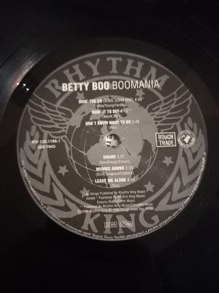 Betty Boo - Boomania. 1990 Lp