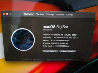 MacBook Pro (Retina, 15-inch, Mid 2015)