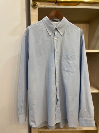 OFERTA 3x2. Camisa hombre Gant azul