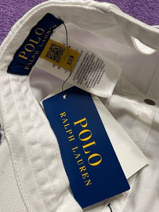 Gorra “Polo Ralph Lauren” de chino de algodón