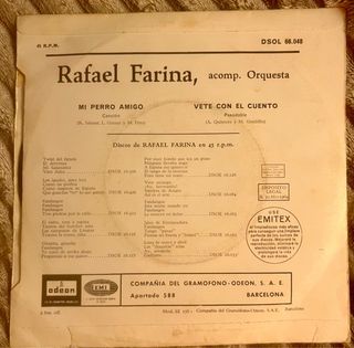 Discos de Rafael Farina