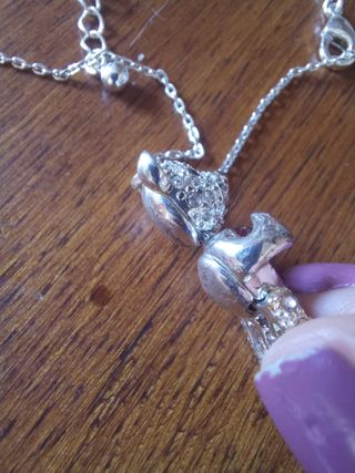 Teddy - ciondolo staccabile con collana lunga