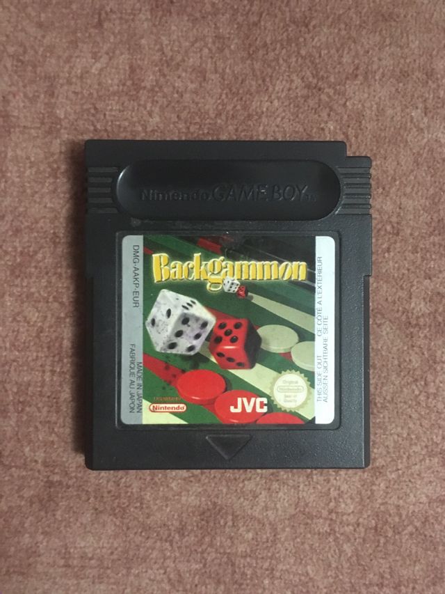 Backgammon Game Boy