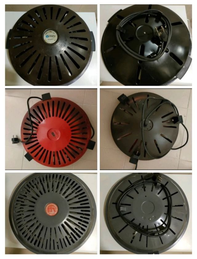 Braseros (hay tres diferentes)