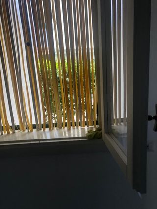 Tenda in plastica per finestra