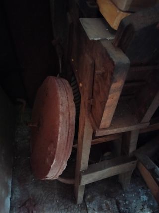 aparato afilar cuchillos antiguo