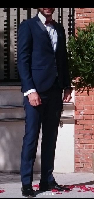 Traje de Alessandro Paladio con funda