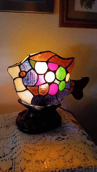 Lámpara Tiffany Pato (Bronce)