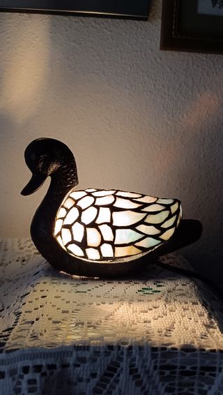 Lámpara Tiffany Pato (Bronce)