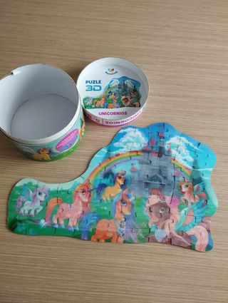 Puzzle 3d de 5-8 años