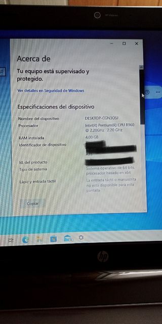 HP impecable, sin usar