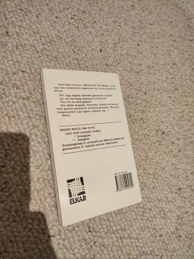 Libro "Sherlock Holmesen Istorioak"