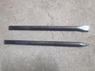 Scalpello piatto e scalpello a punta