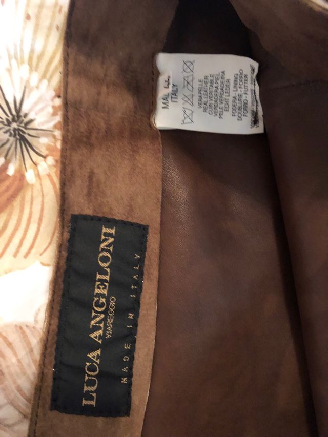 gonna asimmetrica in pelle nuova tg S/M