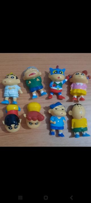 Shin chan figuras kinder
