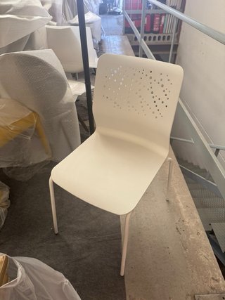 Silla plástico blanca HIDRA _ Bontempi