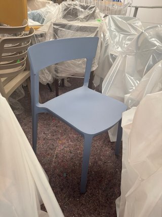Silla plástico blanca HIDRA _ Bontempi