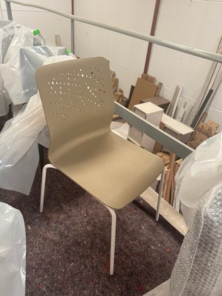 Silla plástico blanca HIDRA _ Bontempi