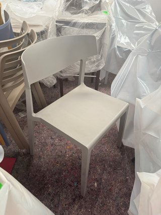 Silla plástico blanca HIDRA _ Bontempi