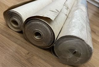 Papel antiguo de pared / Papel Gofrado