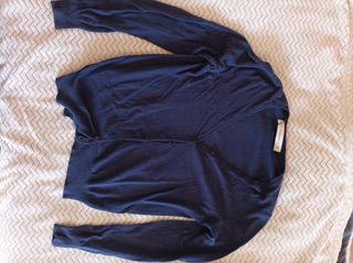Chaqueta azul marino Zara