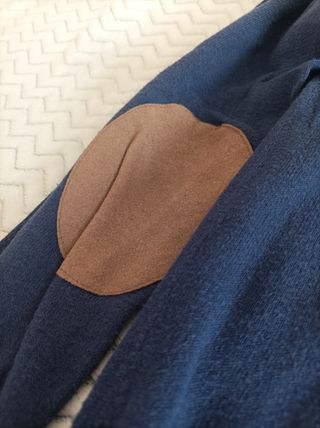 Chaqueta azul marino Zara