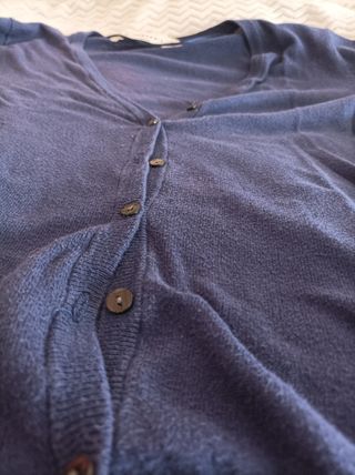 Chaqueta azul marino Zara