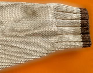 Casaco de Criança em Malha Bege, como Novo