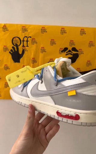 zapatilla Dunk Nike X Off-White Lot 5 of 50