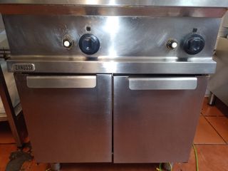 Freidora industrial doble zanussi 18Lx2