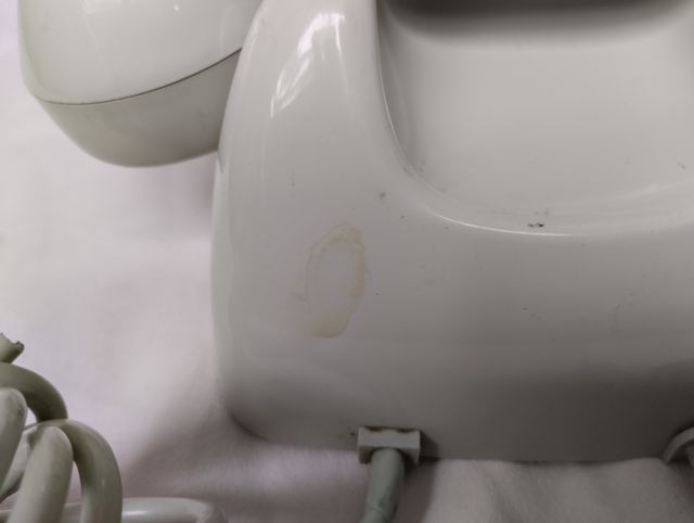 Teléfono antiguo gris Citesa de Telefónica