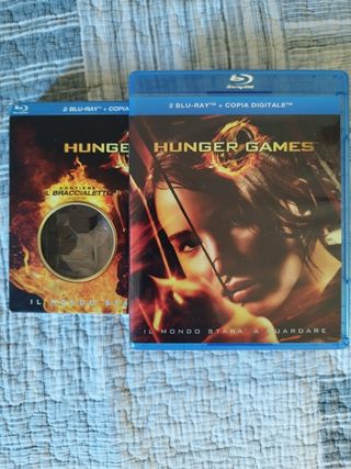 Hunger games Blu ray + braccialetto