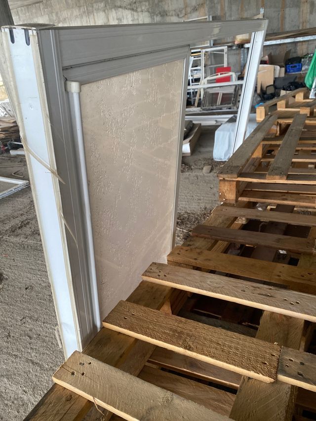 manpara de aluminio bañera 
