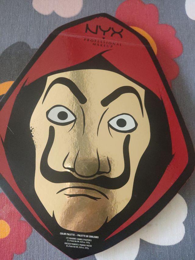 NYX paleta la casa de papel