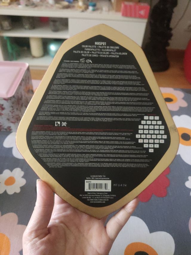 NYX paleta la casa de papel