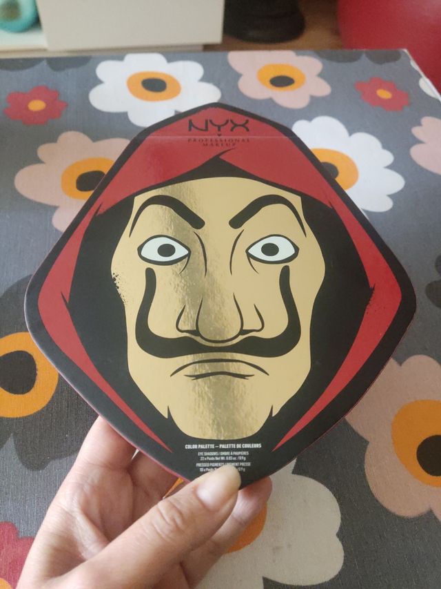 NYX paleta la casa de papel