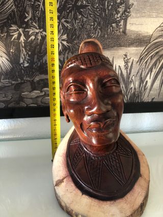 Escultura madera - Ebano