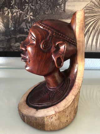 Escultura madera - Ebano