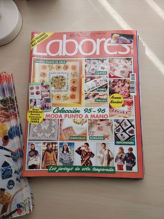 Lote revistas Labores/Anna/Creativa